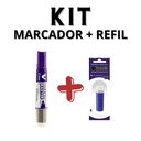 Ver imagem 2 de Kit Marcador para Quadro Branco + Refil Pilot V-board Master Violeta