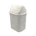 Ver imagem 5 de Kit 03 Cesto de Lixo Basculante Lixeira de Pia 4,5 L Branco