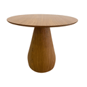 Ver imagem 1 de Mesa de Jantar Cone Balonê Redonda 90 Cm Tampo Freijó Base Freijó Personal Art Design