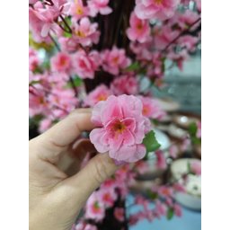 Árvore Grande Curvada Flores Artificiais de Cerejeiras 2,5mt - 3
