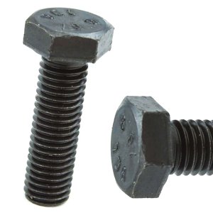 Parafuso Sextavado Din 933 M10 X 45 Enegrecido - 50pçs