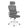 Cadeira de Escritório Giratória Executiva Viena com Regulagem de Altura - Cinza - 1