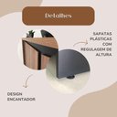 Ver imagem 6 de Balcão para Escritório para Atendimento/recepção Nogal/preto