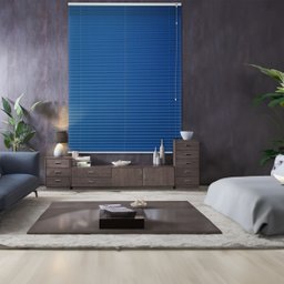 Persiana Rolo Plissada Basic Textura 1,00 X 1,60 Marrom - 2