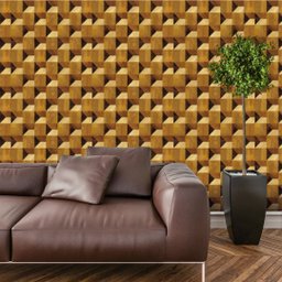 Papel de Parede Adesivo 3d Madeira Lavável Sala Quarto Cozinha 1,5 Metros - 5
