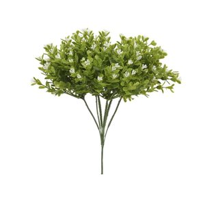 Folhagem Pick Flor Mini Plastico X30 (branco) 23cm