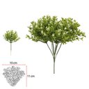 Ver imagem 2 de Folhagem Pick Flor Mini Plastico X30 (branco) 23cm