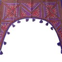 Ver imagem 2 de Bando Indiano Arco Porta Bordado 94 Cm