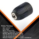 Ver imagem 4 de Mandril de Aperto Rápido 10mm 3-8" Pol - Fertak