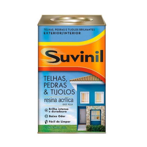 Resina Suvinil Acrílica Base Água Incolor 18 Litros