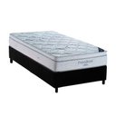 Ver imagem 1 de Cama Box Solteiro: Colchão Molas Ensacadas Ortobom Superpocket Freedom Visco + Base Black(88x188)