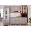 Ver imagem 1 de Cozinha Completa 4 Peças Celeste C265 Cinamomo/Platina MGM