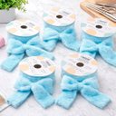 Ver imagem 1 de Rolo Fita Aramada Azul Pelúciada Páscoa 6,3cm 2,7m Kit 2pçs