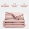 Kit com 2 Edredons Colcha Casal Queen Premium 06 Peças Dupla Face Super Macio Casa Dona - 4