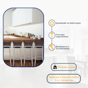 Ver imagem 3 de Kit 4 Bancos Alto Tamborete para Balcão Junco Argila Àrea de Lazer Ilha Bancada bar churrasqueira