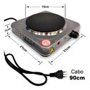Ver imagem 4 de Fogão Cooktop Elétrico Portátil 1 Boca 1000w 110v