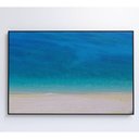 Ver imagem 3 de Quadro Praia 4 90x60 Cm Vidro Impresso