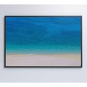Ver imagem 4 de Quadro Praia 4 90x60 Cm Vidro Impresso