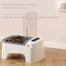 Comedouro Automatico Cachorro Pet Cao Gato Raçao Comida Animal de Estimaçao Sensor Presença Moviment - 2