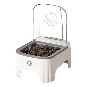 Comedouro Automatico Cachorro Pet Cao Gato Raçao Comida Animal de Estimaçao Sensor Presença Moviment