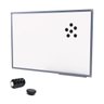 Quadro Branco Magnético 90x60 Acompanha Apagador e 4 Canetas - 2