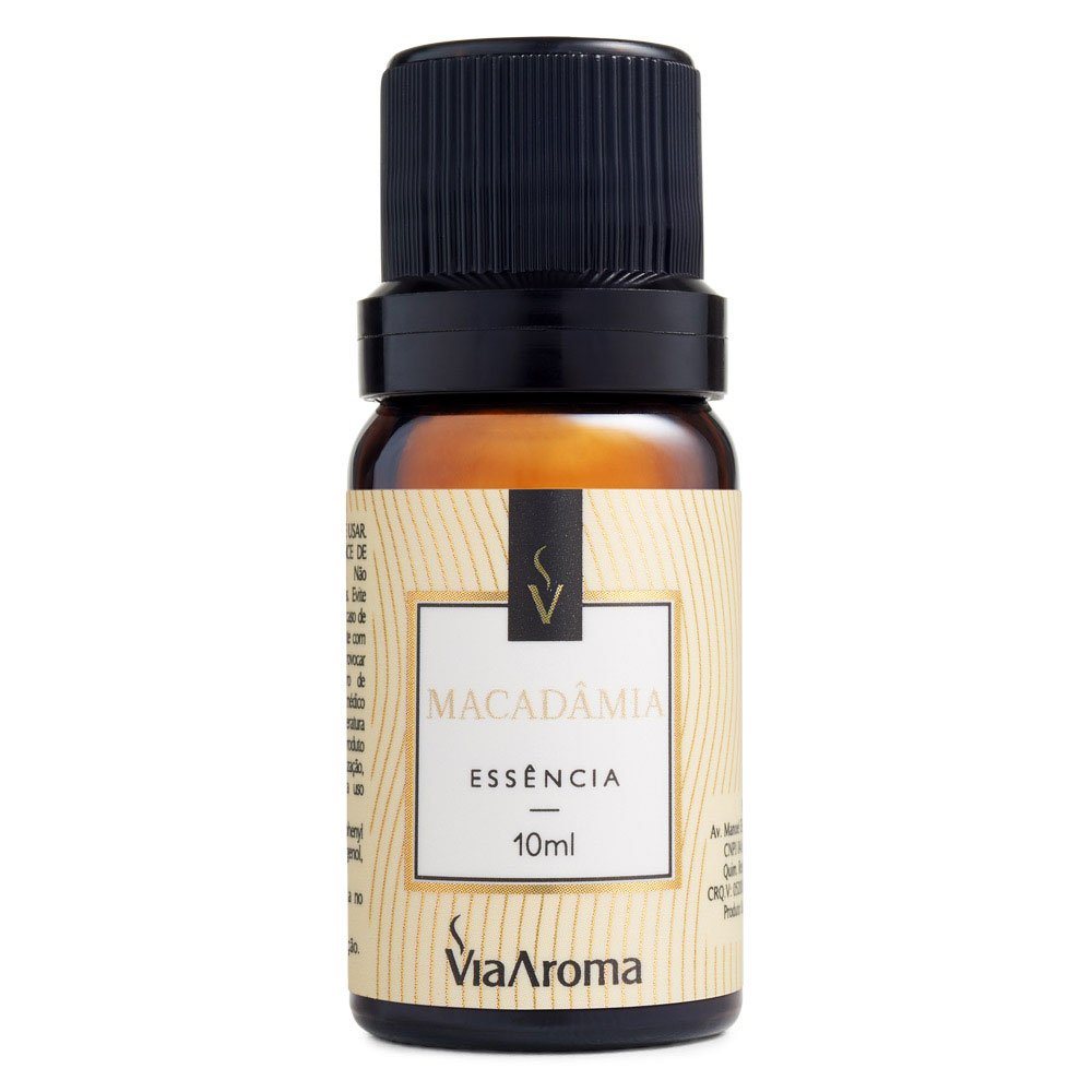 Essência Via Aroma 10ml Para Aromatizador e Difusor de Ambientes Essência Concentrada Macadâmia - 2