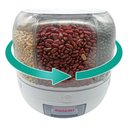 Ver imagem 4 de Dispenser Giratório de Alimentos Grãos e Cereais com 6 Divisões