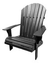 Ver imagem 1 de Cadeira Adirondack Pavão Piscina Externa Preto Black