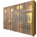 Ver imagem 5 de Guarda Roupa Reflecta 6 Portas Led Innova Naturale - Gelius