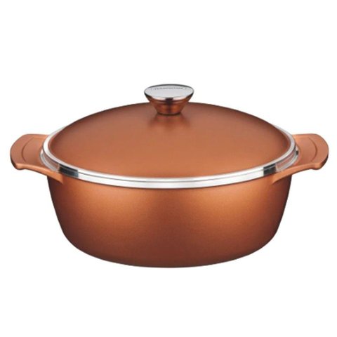 Panela Lyon em Alumínio Forjado 3,9 Litros com Tampa 24 Cm
