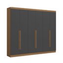 Ver imagem 5 de Guarda Roupa Roupeiro 6 Portas 3 Gavetas 270cm T580 Kappesberg