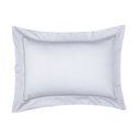 Ver imagem 4 de Jogo de Cama 4 Peças 300 Fios Algodão Bordado Nuance Branco/Verde Kacyumara - Casa k