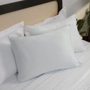 Ver imagem 7 de Kit Cama Verão Gelatto Termofresh Queen Edredom Fronhas Travesseiros Toque Gelado Pó de Ardósia