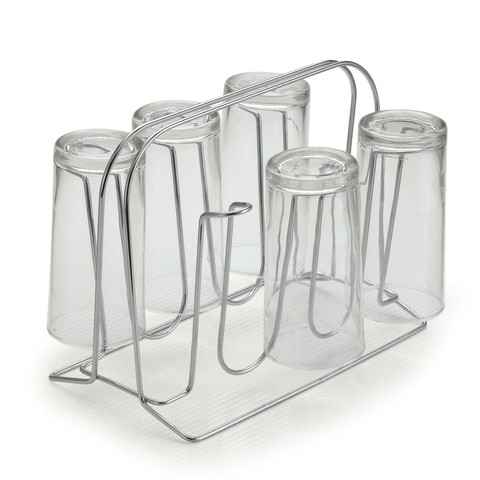 Suporte para 6 Copos Art Cook Cromado 1605 Arthi