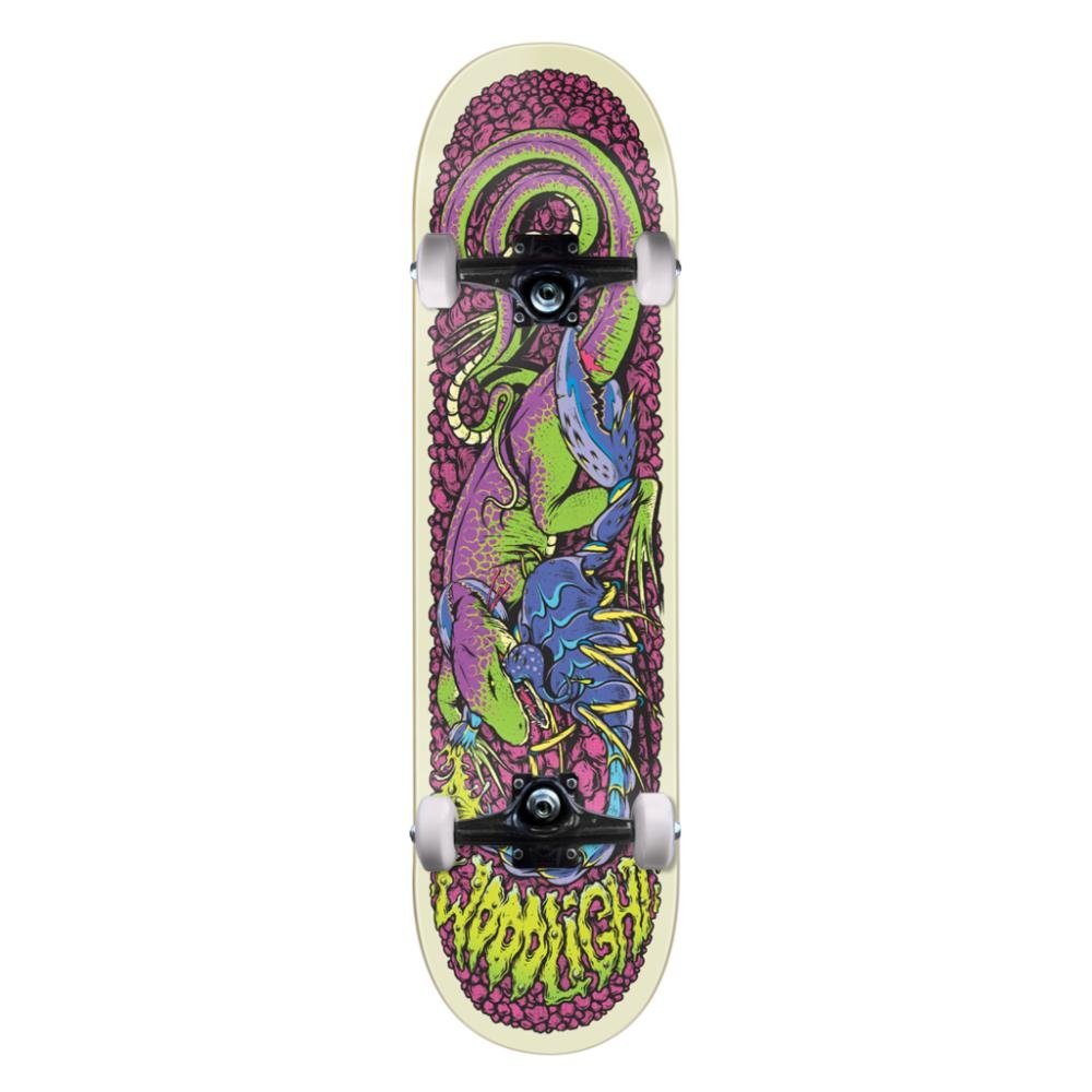 Skate Iniciante Wood Light Lizard Atack