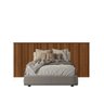 Cabeceira Casal Queen Laranjeiras 240cm Cor Freijo Linea Brasil - 2