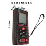 Trena Laser Digital Alta Precisao Portatil Multiuso - 3