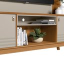 Ver mais imagens de Conjunto Painel Extensível e Rack Tremonti/cronos Tv até 75 Polegadas Nature/off White G77 - Gran Be