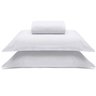 Jogo de Cama Buettner King Malha Liso 3 Peças Image Branco - 2