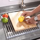 Ver imagem 2 de Escorredor Esteira Inox Louça Frutas Legumes Talher Copos