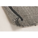 Ver imagem 3 de Tapete Lã Linhas 100x150 Prata/preto