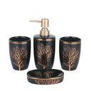 Ver imagem 1 de Conjunto 4 Peças para Banheiro Lavabo Moderno Luxuoso Premuim