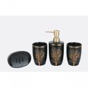 Ver imagem 2 de Conjunto 4 Peças para Banheiro Lavabo Moderno Luxuoso Premuim