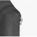 Ver imagem 4 de Conjunto Cabeceira Painel Estofada para Cama de Solteiro - Cinza