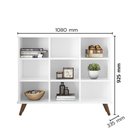 Ver imagem 4 de Nicho Organizador Branco Retrô1478 - Qmovi