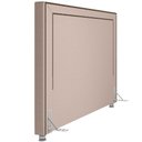 Ver imagem 4 de Cabeceira Cama Box Casal 140 Cm P05 Berlim Linho Bege - Lyam Decor