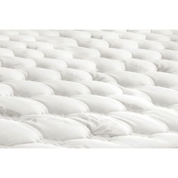 Cama Box Queen: Colchão Molas Bonnel Castor Silver Star Air Df + Base Crc Courano White(158x198) - 4