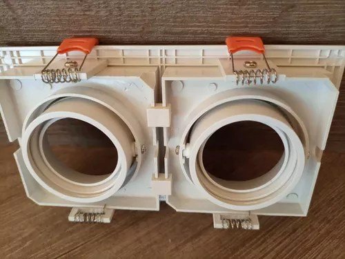 Kit 10 Embutido Duplo Br Recuado Dicroica Br2030 Ledsbr - 2