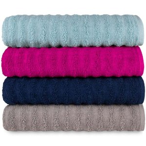 Kit 4 Toalhas Banhão Gigante Super Absorção Macia - Ocean - Kit 2