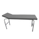 Ver imagem 1 de Mesa Exame Clínico 80x65x180 Cabeceira Regulável Esmaltada Cinza